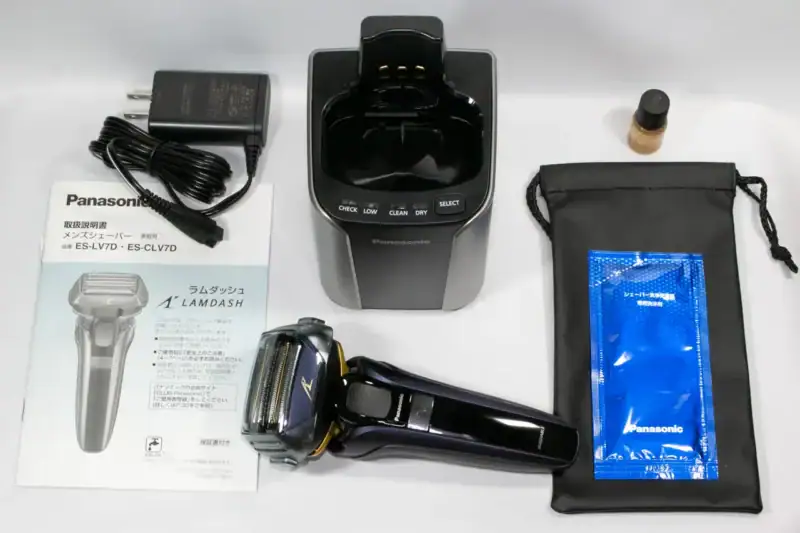 付属品：Panasonic ES-CLV7D-A