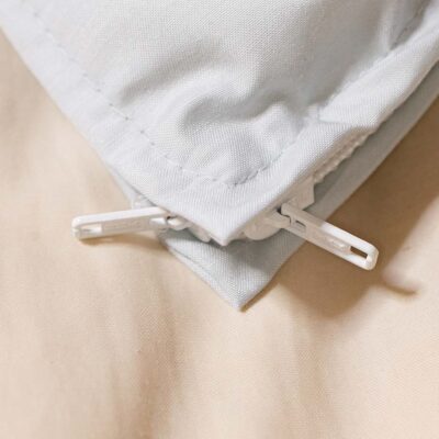 エムール アルファインの掛け布団カバーのL型ファスナー