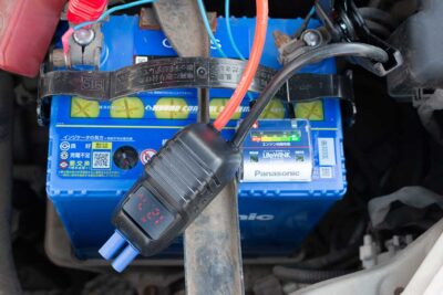 カーバッテリー 交換後の電圧
