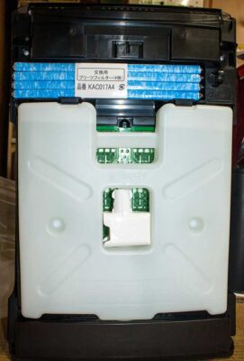 ACK75Lの水タンクの設置場所
