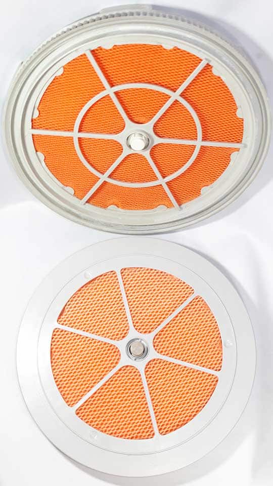 ACK75Lの水車とMCK70Vの水車