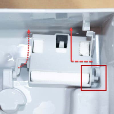 MCK70V フロートの取り外し方2
