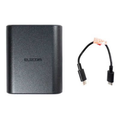 本体とケーブル ELECOM DE-C55L-9000BK