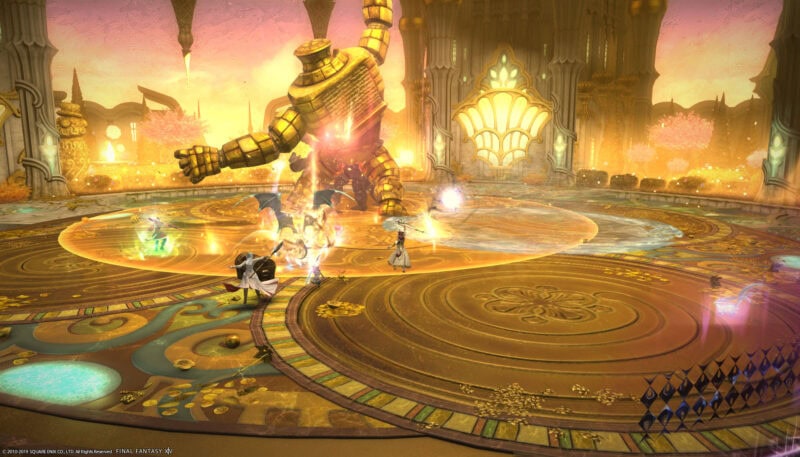 FF14をWUXGAのフルスクリーンで表示