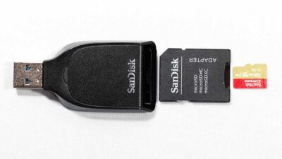 SDDR-C531-GNANN microSDカードの接続