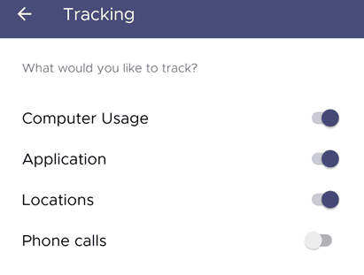 スマホアプリのトラッキング設定