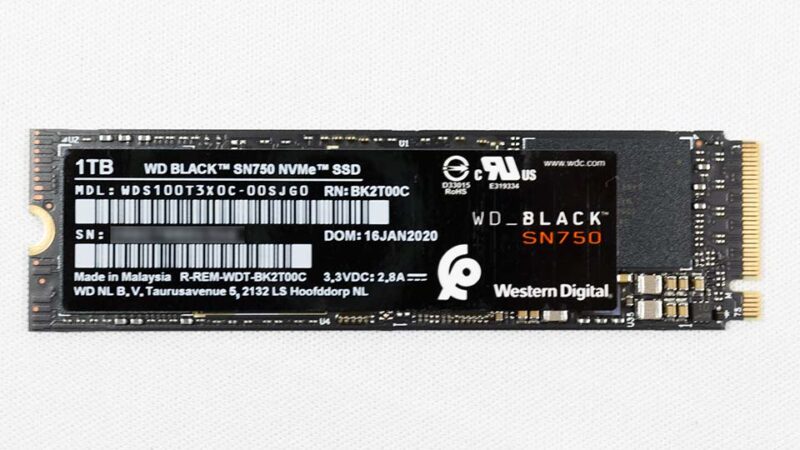 SN750 WDS100T3X0C 表