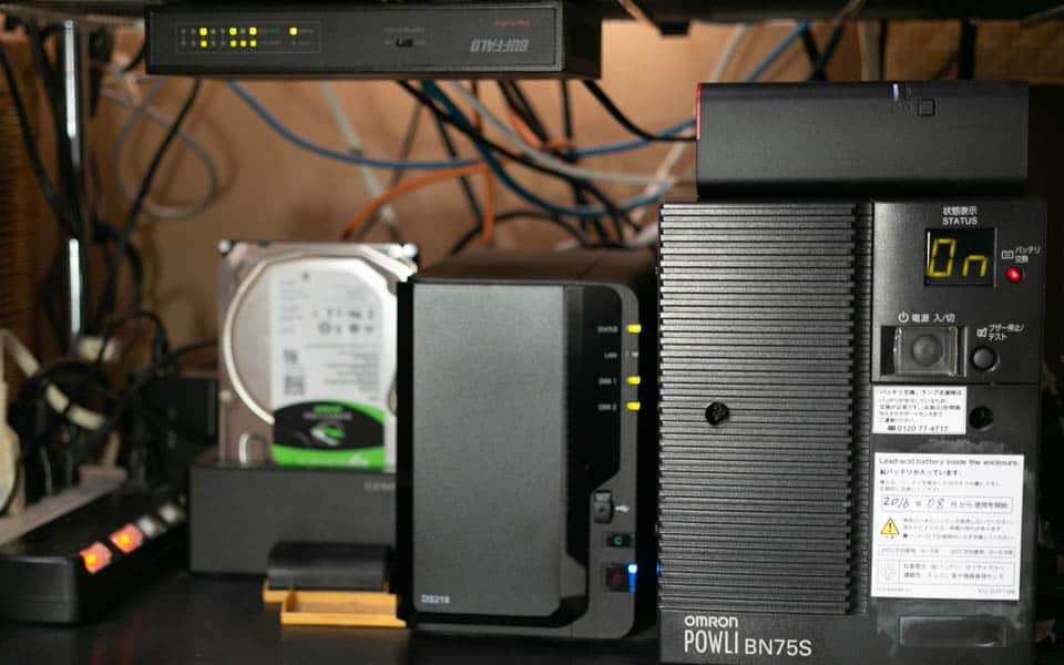 オムロン UPS BN7Sの設置