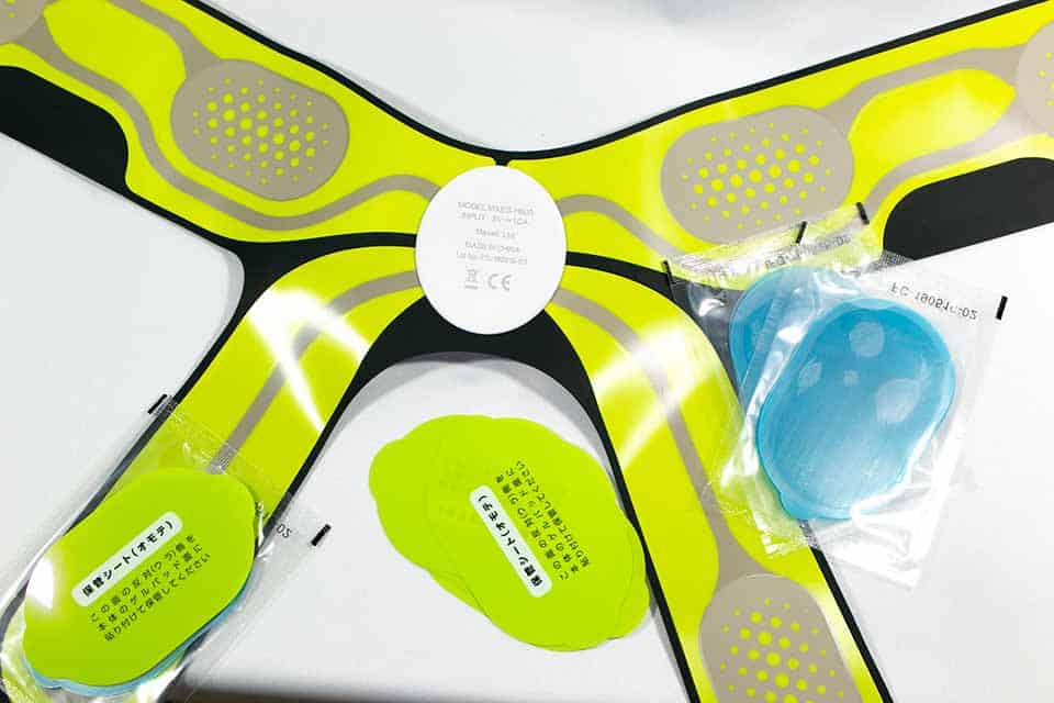 EMS運動器のモテケア6極でウェストとヒップを引き締める | Rai-Life